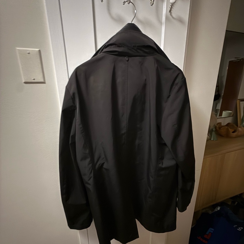 RUDSAK Men's Black Trench Coat - Picture 3 of 4
